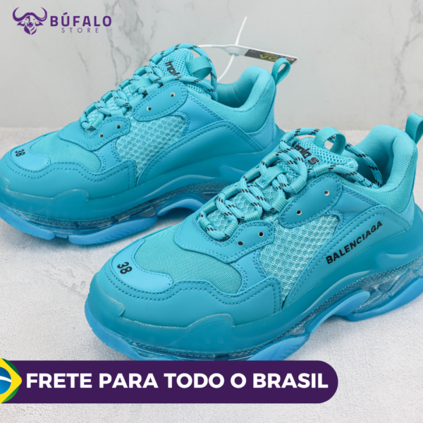 Balenciaga Triple S AZUL - Imagem 3