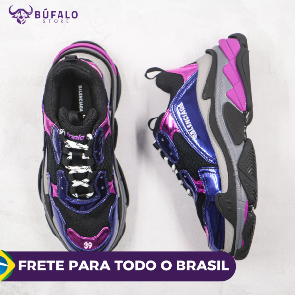 Balenciaga Triple S Eletric Purple - Imagem 2