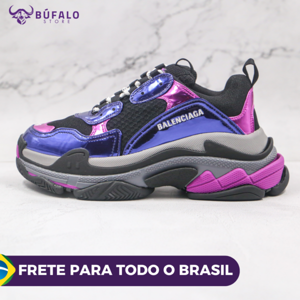 Balenciaga Triple S Eletric Purple - Imagem 9