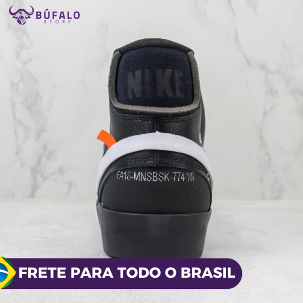 Nike Blazer Mid x Off White Black - Image 2