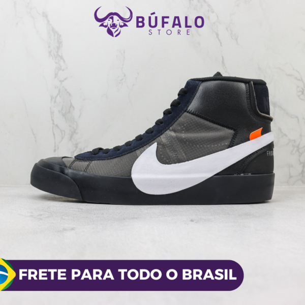 Nike Blazer Mid x Off White Black