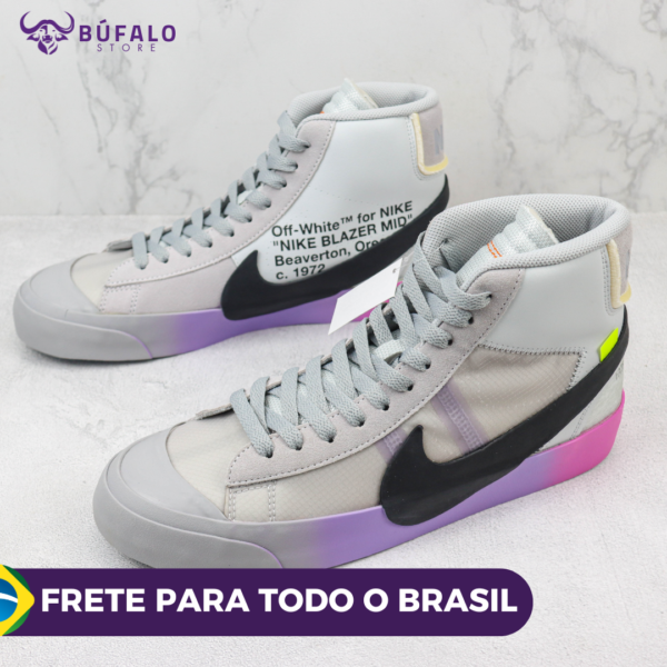 Nike Blazer Mid x Off White STUDIO - Image 7