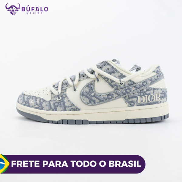 NIKE SB DUNK LOW DIOR BLUE - Image 5