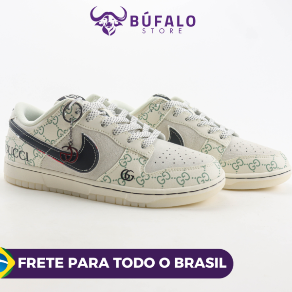 NIKE SB DUNK LOW GUCCI BRANCO