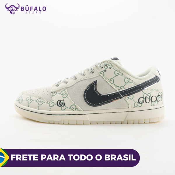 NIKE SB DUNK LOW GUCCI BRANCO - Image 9