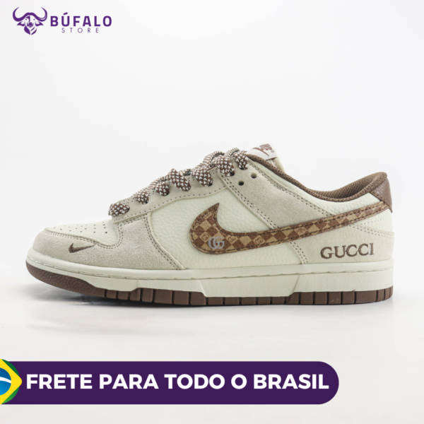 NIKE SB DUNK LOW GUCCI CINZA - Imagem 9