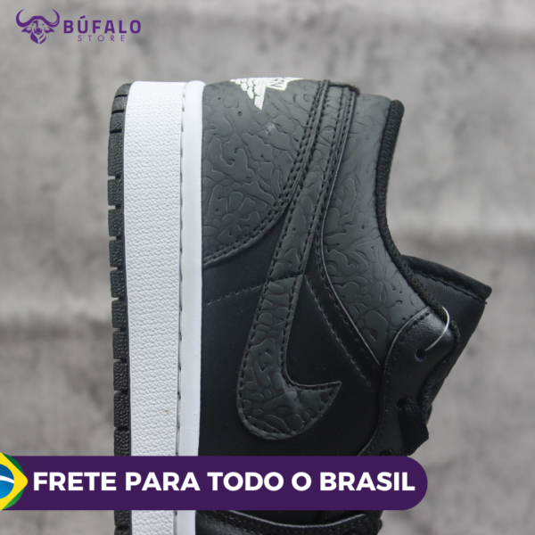 AIR JORDAN 1 LOW SE BLACK ELEPHANT - Image 4