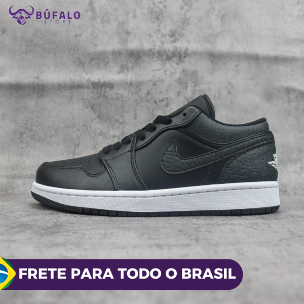 AIR JORDAN 1 LOW SE BLACK ELEPHANT - Image 9