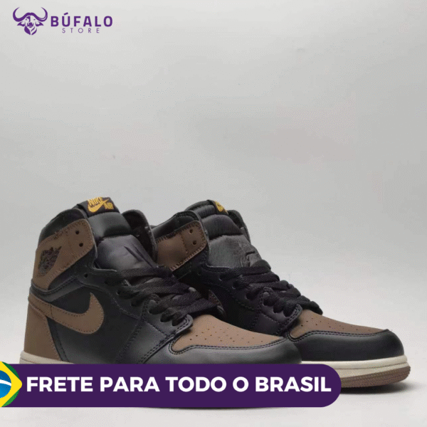TENIS AIR JORDAN 1 HIGH GS PALOMINO (EM COURO) - Imagem 5