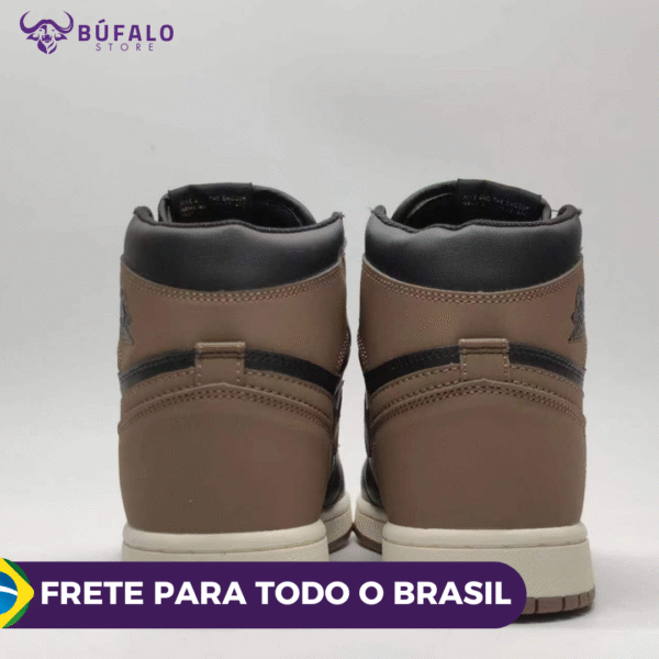 TENIS AIR JORDAN 1 HIGH GS PALOMINO (EM COURO) - Imagem 4