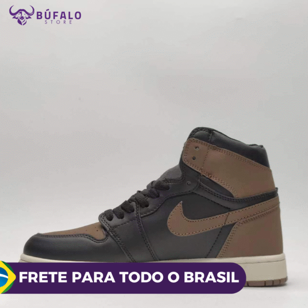 TENIS AIR JORDAN 1 HIGH GS PALOMINO (EM COURO) - Imagem 2