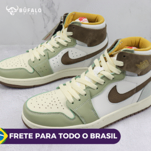 TÊNIS AIR JORDAN 1 HIGH ZOOM AIR CMFT YEAR OF THE RABBIT (COURO)