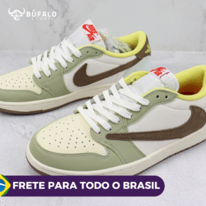 TÊNIS AIR JORDAN 1 LOW YEAR OF THE RABBIT (EM COURO )