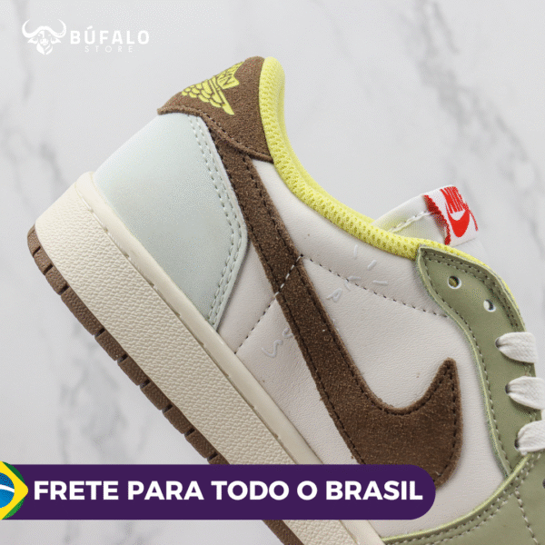 TÊNIS AIR JORDAN 1 LOW YEAR OF THE RABBIT (EM COURO ) - Imagem 5