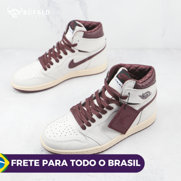 TÊNIS AIR JORDAN 1 RETRO HIGH OG SP A MA MANIERE (EM COURO) - Imagem 6