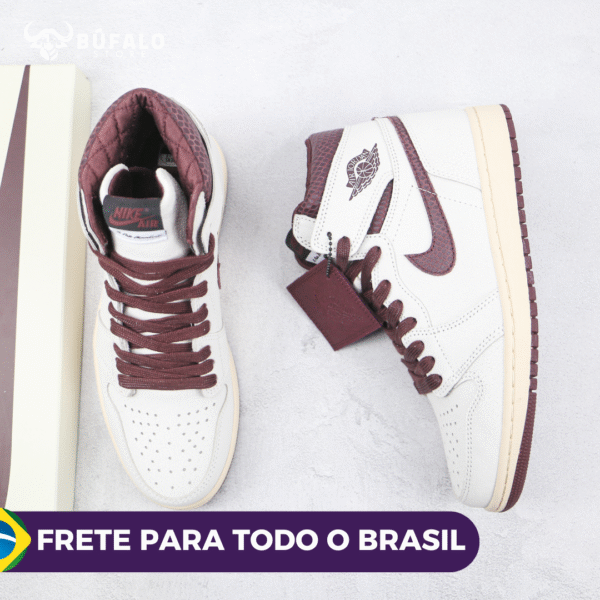 TÊNIS AIR JORDAN 1 RETRO HIGH OG SP A MA MANIERE (EM COURO) - Imagem 5