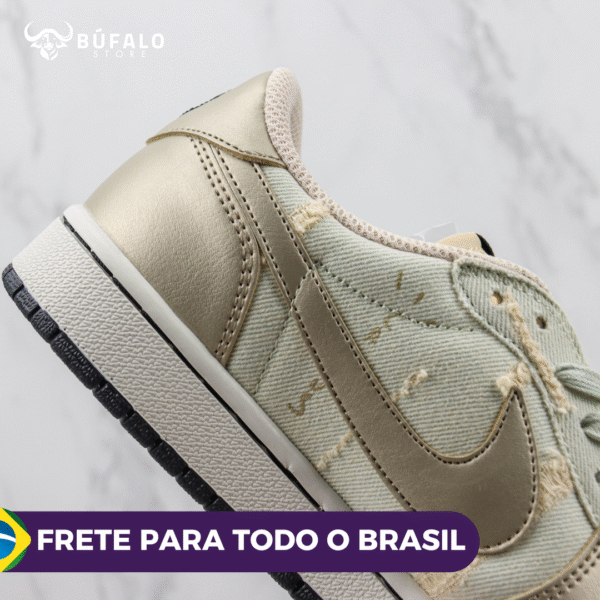 TÊNIS NIKE EBERNON LOW BRANO CINZA - Imagem 2