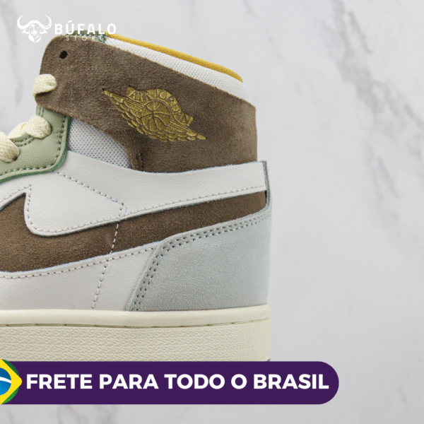 TÊNIS AIR JORDAN 1 HIGH ZOOM AIR CMFT YEAR OF THE RABBIT (COURO) - Imagem 5