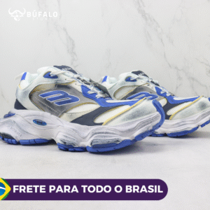 Balenciaga Triple S  Prata / Azul / Branco (Silver / Blue)