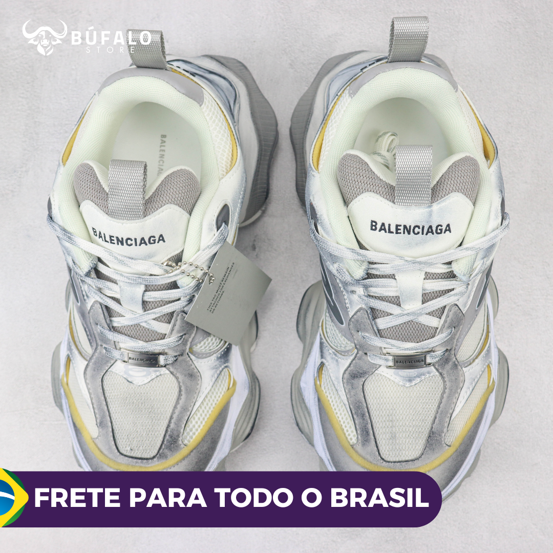 Balenciaga Triple S Silver / Grey (Prata com Cinza) - Imagem 4