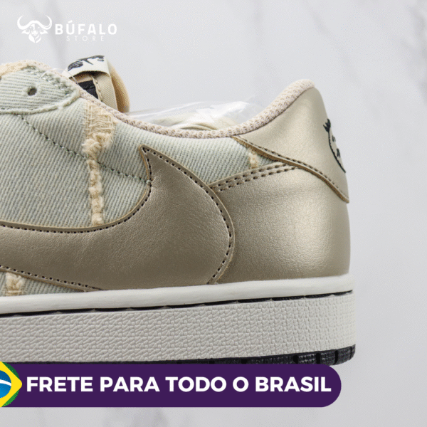 TÊNIS NIKE EBERNON LOW BRANO CINZA - Imagem 4