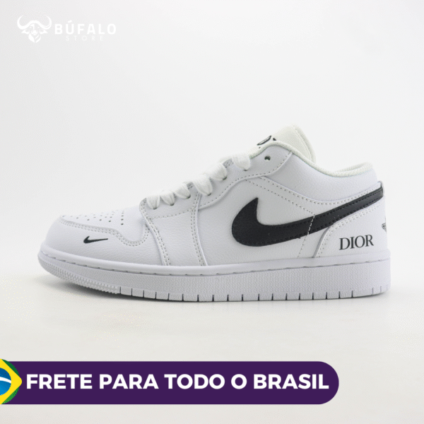 TÊNIS AIR JORDAN 1 LOW X DIOR BRANCO