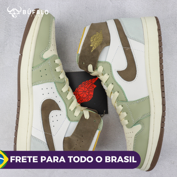 TÊNIS AIR JORDAN 1 HIGH ZOOM AIR CMFT YEAR OF THE RABBIT (COURO) - Imagem 4