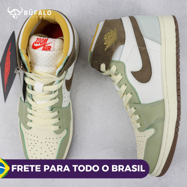 TÊNIS AIR JORDAN 1 HIGH ZOOM AIR CMFT YEAR OF THE RABBIT (COURO) - Imagem 3