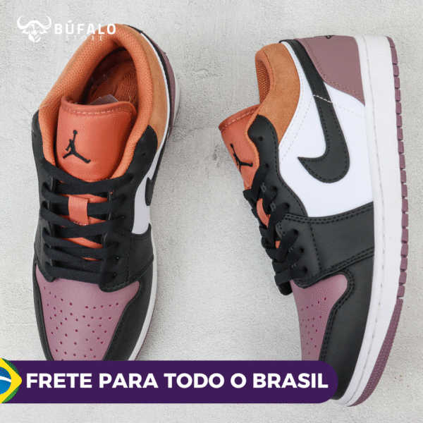 TÊNIS AIR JORDAN 1 LOW SE SKY J MAUVE (EM COURO) - Imagem 2