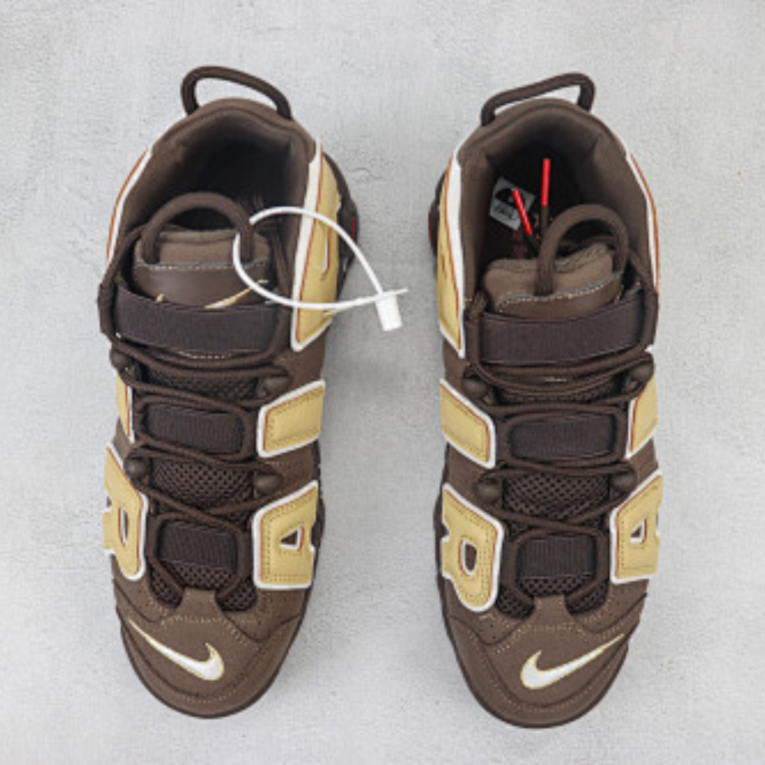 Nike Air More Uptempo Marrom com bege (Brown/Beige) - Imagem 2