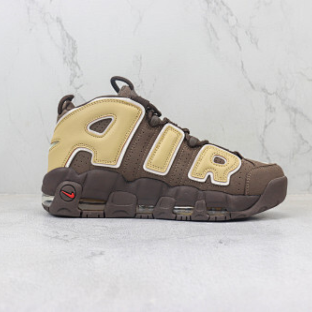 Nike Air More Uptempo Marrom com bege (Brown/Beige)