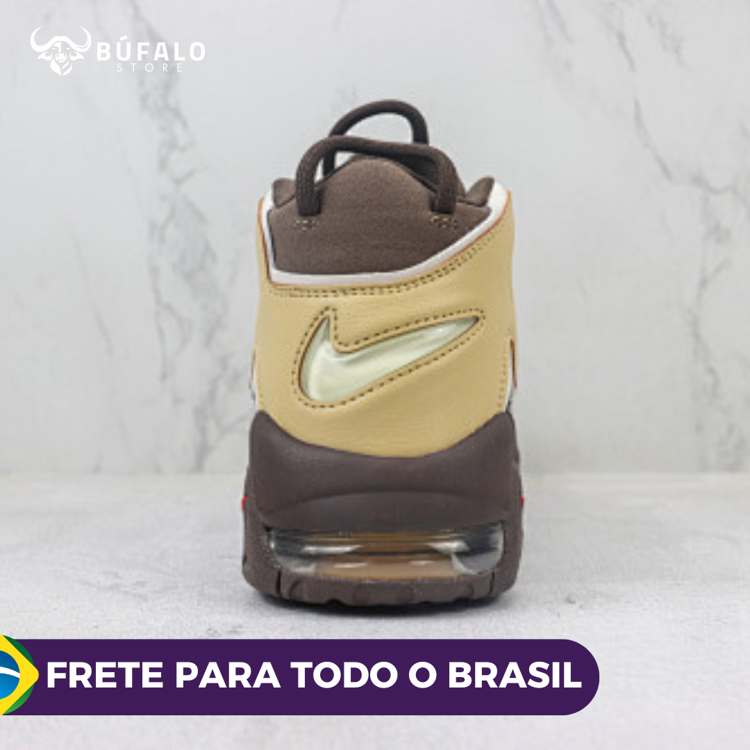 Nike Air More Uptempo Marrom com bege (Brown/Beige) - Imagem 5