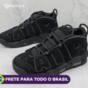 Nike Air More Uptempo All Black (Preto total)