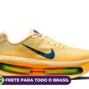 Nike Zoom Vomero Bege claro / Amarelo com detalhe multicolor (rainbow)